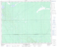 073H16 Falling Horse Creek Canadian topographic map, 1:50,000 scale