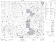 073I03 Whiteswan Lakes Canadian topographic map, 1:50,000 scale