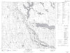 073I06 East Trout Lake Canadian topographic map, 1:50,000 scale