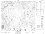 073I11 Meeyomoot River Canadian topographic map, 1:50,000 scale