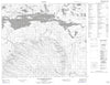 073I16 Wapawekka Narrows Canadian topographic map, 1:50,000 scale