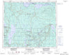 073I Wapawekka Hills Canadian topographic map, 1:250,000 scale