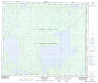 073J01 Crean Lake Canadian topographic map, 1:50,000 scale