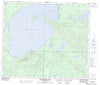 073J10 Smoothstone Lake Canadian topographic map, 1:50,000 scale