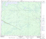 073J16 Twoforks River Canadian topographic map, 1:50,000 scale