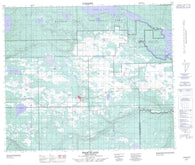 073K05 Pierceland Canadian topographic map, 1:50,000 scale