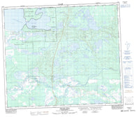 073K08 Island Hill Canadian topographic map, 1:50,000 scale