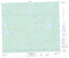073K14 Kesatasew Lake Canadian topographic map, 1:50,000 scale