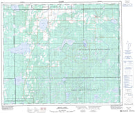 073L01 Reita Lake Canadian topographic map, 1:50,000 scale