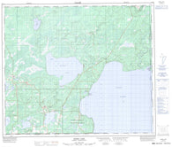 073L09 Marie Lake Canadian topographic map, 1:50,000 scale
