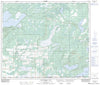 073L10 Marguerite Lake Canadian topographic map, 1:50,000 scale