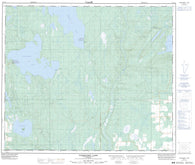 073L11 Pinehurst Lake Canadian topographic map, 1:50,000 scale