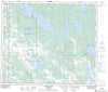 073L12 Beaver Lake Canadian topographic map, 1:50,000 scale