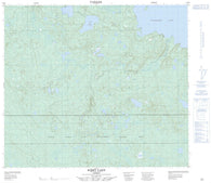 073M07 Kirby Lake Canadian topographic map, 1:50,000 scale