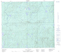073M09 No Title Canadian topographic map, 1:50,000 scale