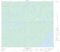 073M10 Christina Lake Canadian topographic map, 1:50,000 scale