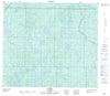073M13 No Title Canadian topographic map, 1:50,000 scale