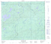 073M16 Cowper Lake Canadian topographic map, 1:50,000 scale
