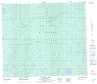 073N03 Carlton Lake Canadian topographic map, 1:50,000 scale