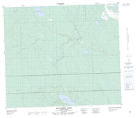 073N07 Mccusker Lake Canadian topographic map, 1:50,000 scale