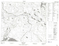 073O01 Pisew Lake Canadian topographic map, 1:50,000 scale