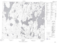 073O08 Bar Lake Canadian topographic map, 1:50,000 scale