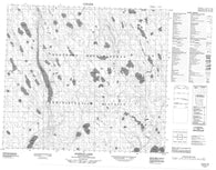 073O11 Alstead Lake Canadian topographic map, 1:50,000 scale