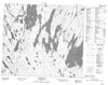 073O14 Dipper Lake Canadian topographic map, 1:50,000 scale