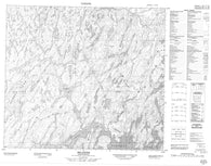 073O16 Belanger Canadian topographic map, 1:50,000 scale