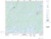 073P07 Stanley Mission Canadian topographic map, 1:50,000 scale