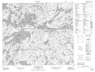 073P08 Nistowiak Lake Canadian topographic map, 1:50,000 scale