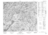 073P09 Guncoat Bay Canadian topographic map, 1:50,000 scale