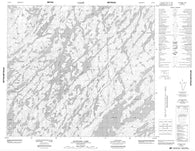 073P14 Mctavish Lake Canadian topographic map, 1:50,000 scale