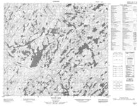 074A03 Nagle Lake Canadian topographic map, 1:50,000 scale