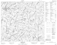 074A10 Dobbin Lake Canadian topographic map, 1:50,000 scale