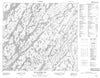 074A11 Middle Foster Lake Canadian topographic map, 1:50,000 scale