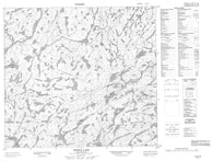 074A16 Jewell Lake Canadian topographic map, 1:50,000 scale