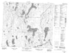 074B04 Little Flatstone Lake Canadian topographic map, 1:50,000 scale