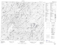 074B08 Norbert Lake Canadian topographic map, 1:50,000 scale