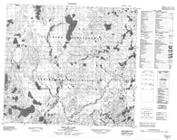 074B14 Gwillim Lake Canadian topographic map, 1:50,000 scale