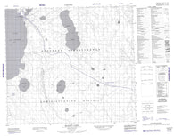 074C06 Mclean Lake Canadian topographic map, 1:50,000 scale