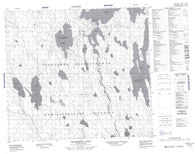 074C07 Mcaneeley Lake Canadian topographic map, 1:50,000 scale