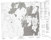 074C10 Turnor Lake Canadian topographic map, 1:50,000 scale