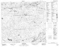 074C13 Heise Lake Canadian topographic map, 1:50,000 scale