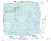 074C La Loche Canadian topographic map, 1:250,000 scale