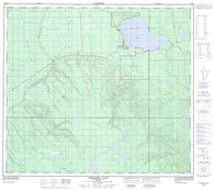 074D06 Gregoire Lake Canadian topographic map, 1:50,000 scale