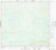 074D15 No Title Canadian topographic map, 1:50,000 scale