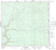 074D16 High Hill River Canadian topographic map, 1:50,000 scale
