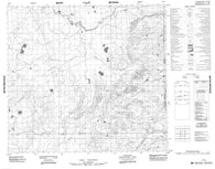 074E01 No Title Canadian topographic map, 1:50,000 scale