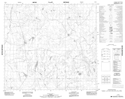 074E02 No Title Canadian topographic map, 1:50,000 scale